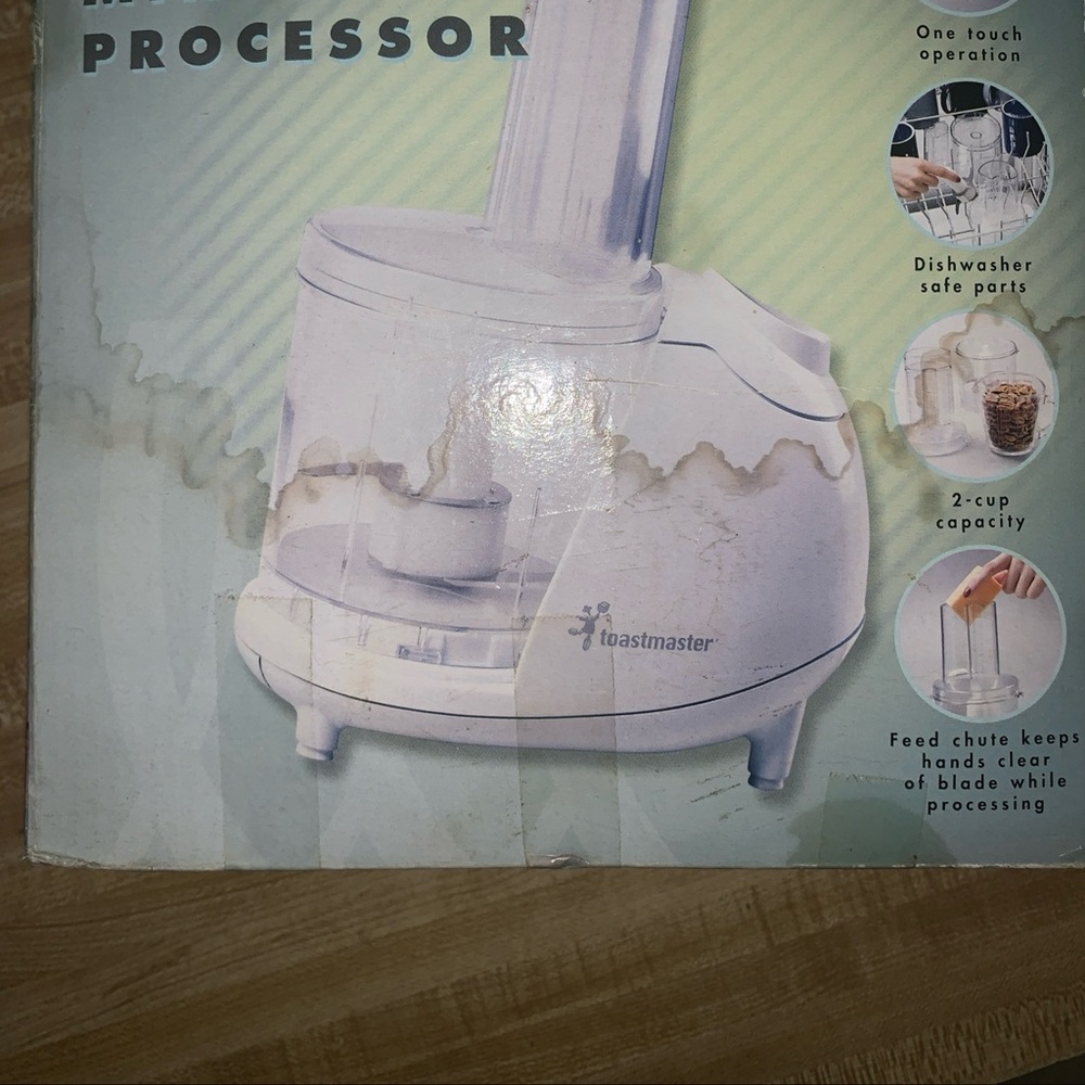 Vintage Toastmaster Mini Food Processor